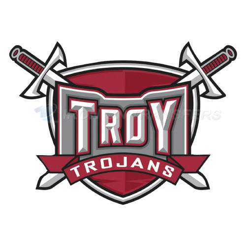 Troy Trojans Logo T-shirts Iron On Transfers N6597 - Click Image to Close